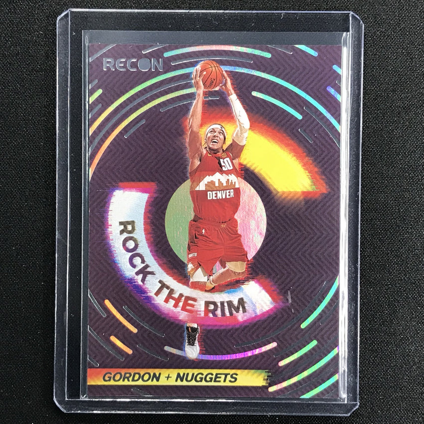 2020-21 Recon AARON GORDON Rock the Rim Base #23