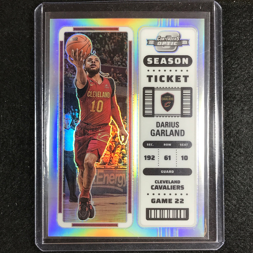 2022-23 Contenders Optic DARIUS GARLAND Season Ticket Silver Prizm #4