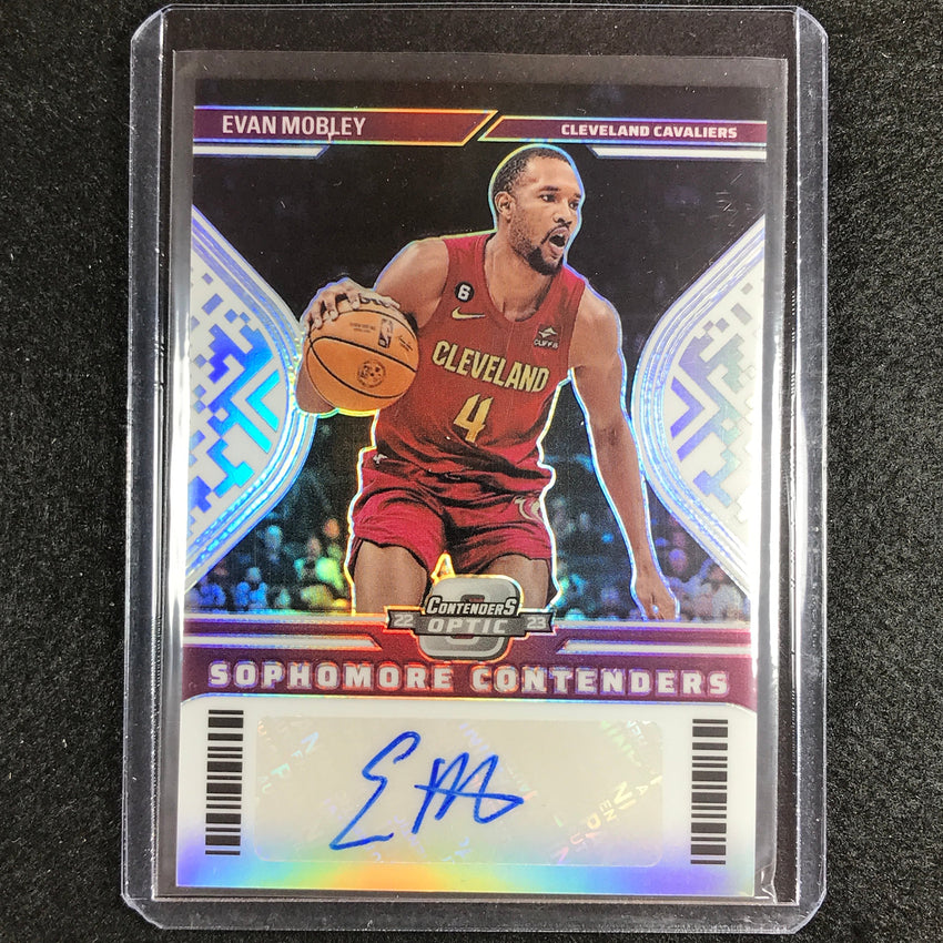 2022-23 Contenders Optic Evan Mobley Sophomore Contenders Auto Silver 52/99