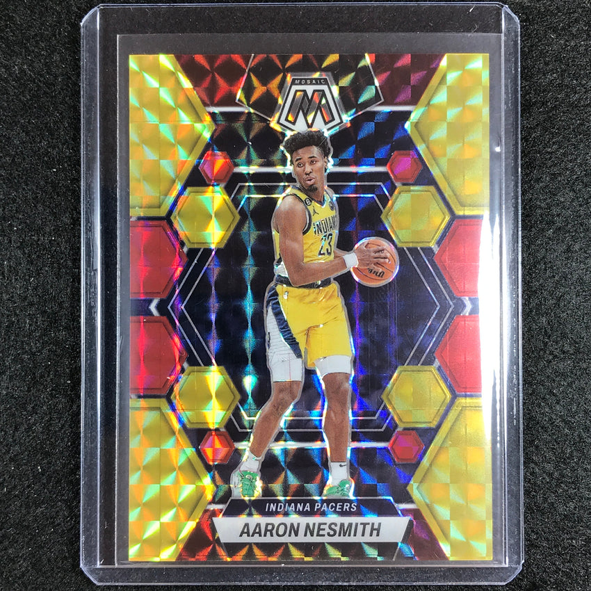 2022-23 Mosaic AARON NESMITH Choice Fusion Red and Yellow 40/88 #57