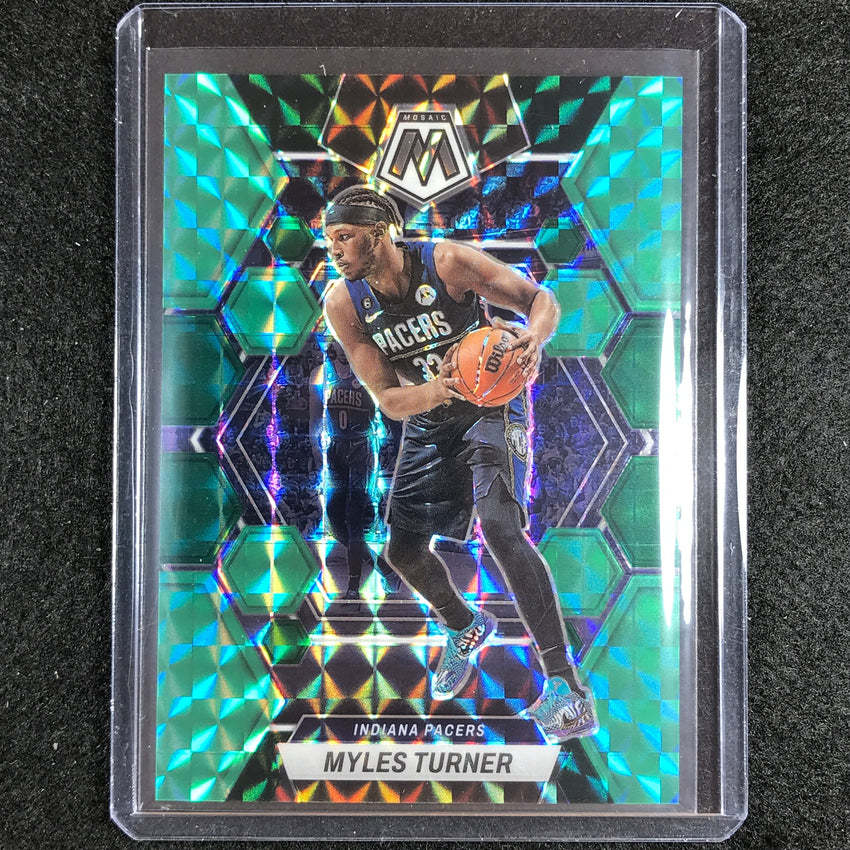2022-23 Mosaic Myles Turner Choice Fusion Green 15/21