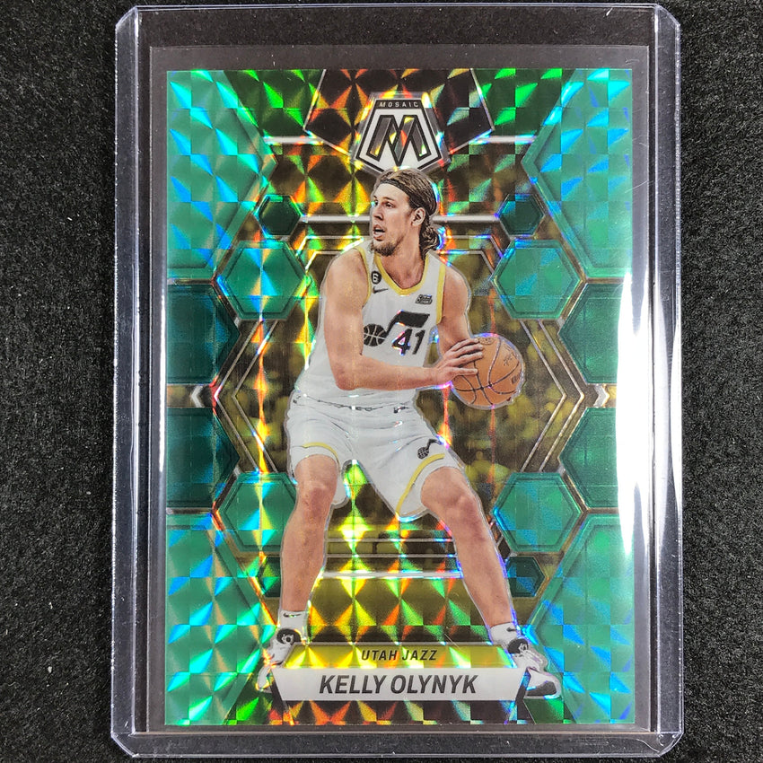 2022-23 Mosaic Kelly Olynyk Choice Fusion Green 17/21
