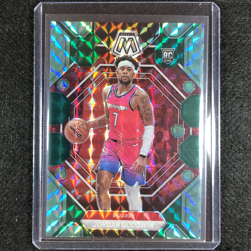 2022-23 Mosaic Jordan Goodwin Rookie Choice Fusion Green 10/21