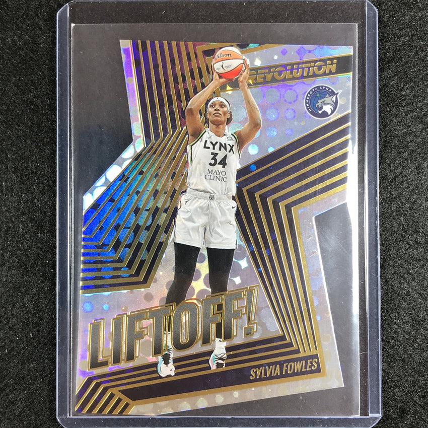 2022 Revolution Wnba Sylvia Fowles Liftoff Die-cut Base No 2