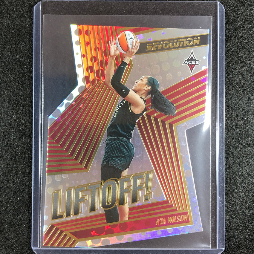 2022 Revolution Wnba Aja Wilson Liftoff Die-cut Base No 5