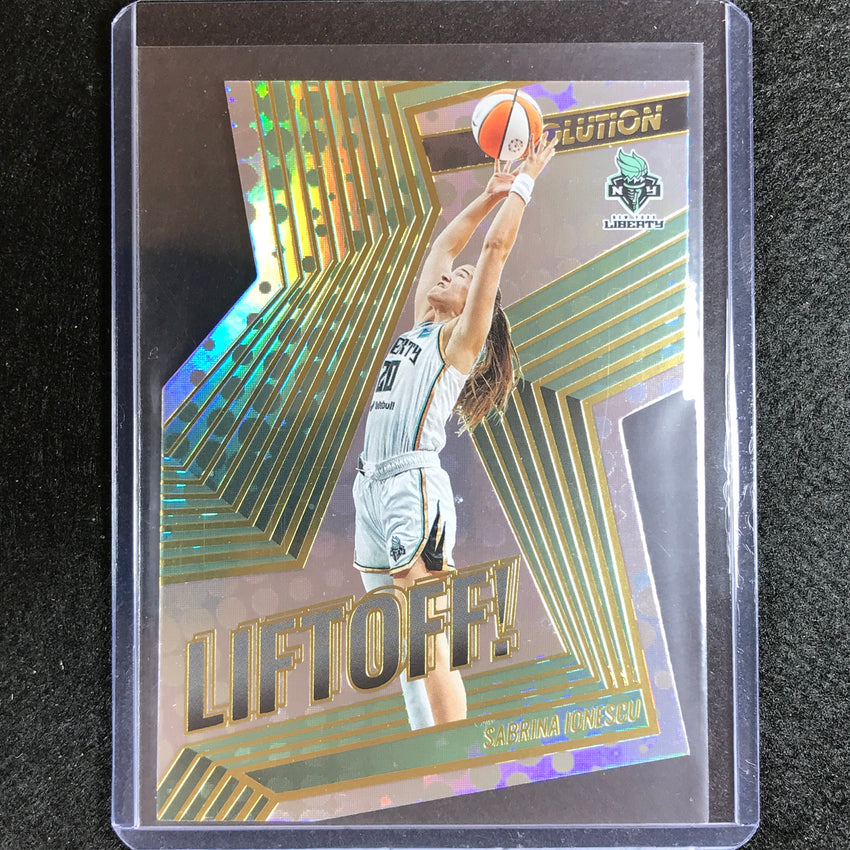 2022 Revolution Wnba Sabrina Ionescu Liftoff Die-cut Base No 18