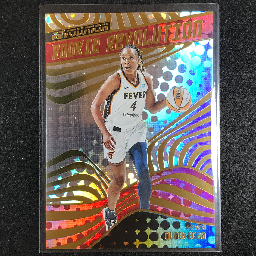 2022 Revolution WNBA QUEEN EGBO Rookie Revolution Base #7
