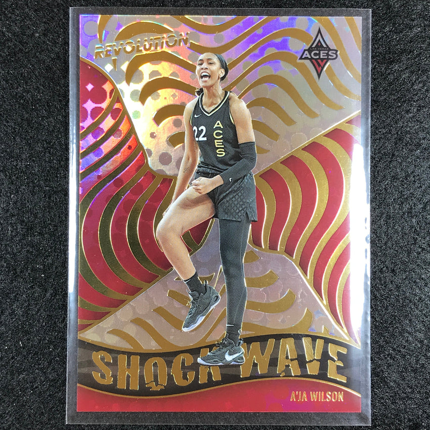 2022 Revolution Wnba Aja Wilson Shock Wave Base No 1