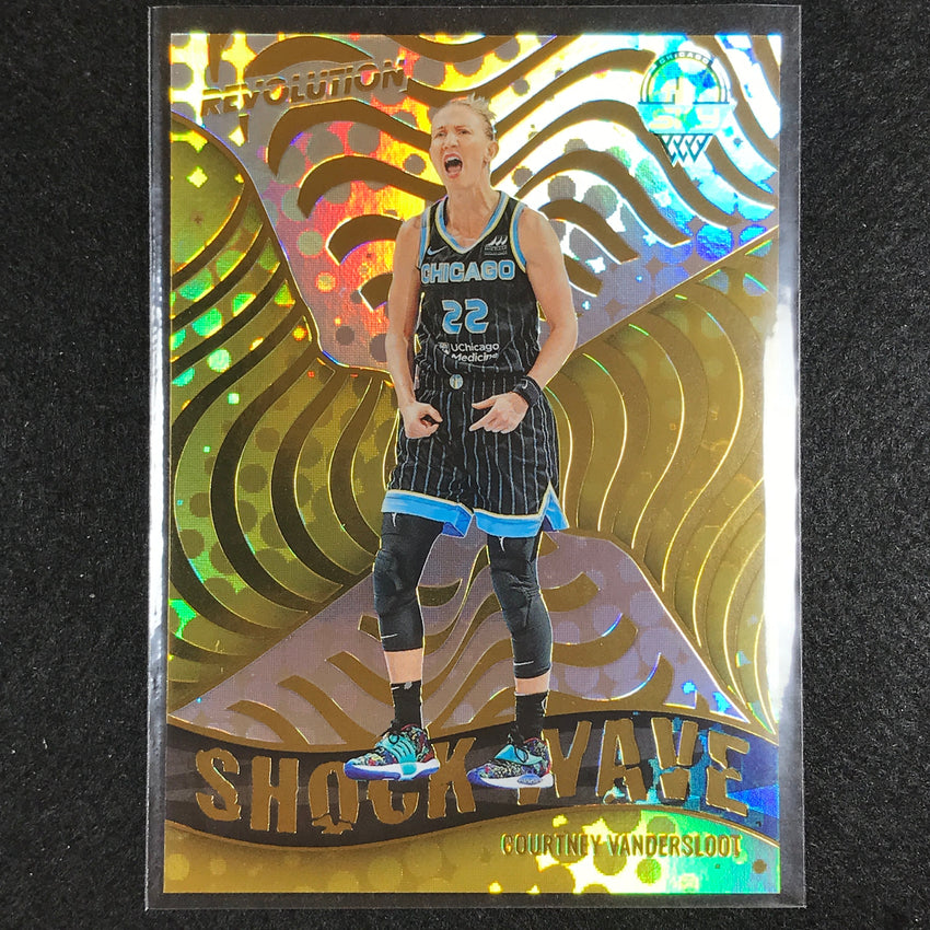 2022 Revolution WNBA COURTNEY VANDERSLOOT Shock Wave Base #7