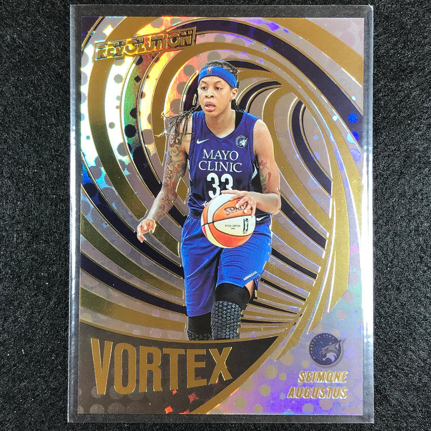 2022 Revolution WNBA SEIMONE AUGUSTUS Vortex Base #9