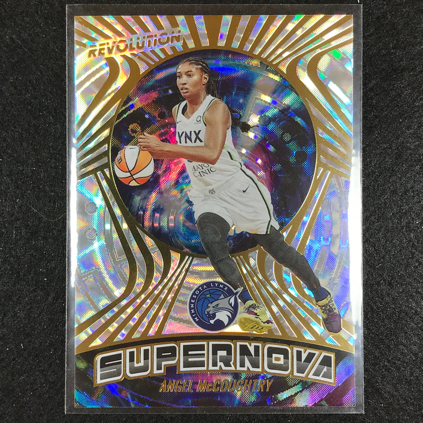 2022 Revolution Wnba Angel Mccoughtry Supernova Fractal No 19