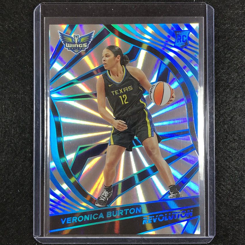 2022 Revolution WNBA VERONICA BURTON Rookie Sunburst 12/75 #95