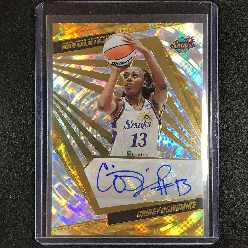 2022 Revolution Wnba Chiney Ogwumike Autographs Fractal 43/99