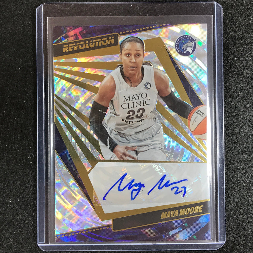 2022 Revolution Wnba Maya Moore Autographs Fractal 18/99