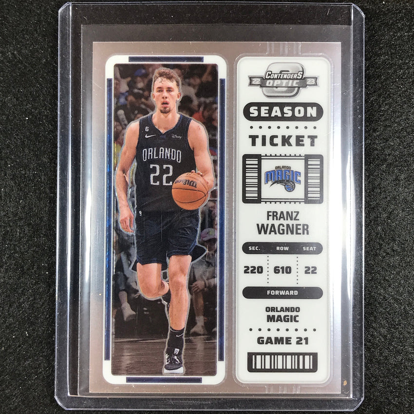 2022-23 Contenders Optic FRANZ WAGNER Season Ticket Base #40
