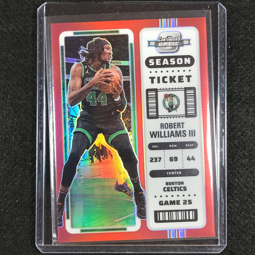 2022-23 Contenders Optic ROBERT WILLIAMS III Season Ticket Red #13