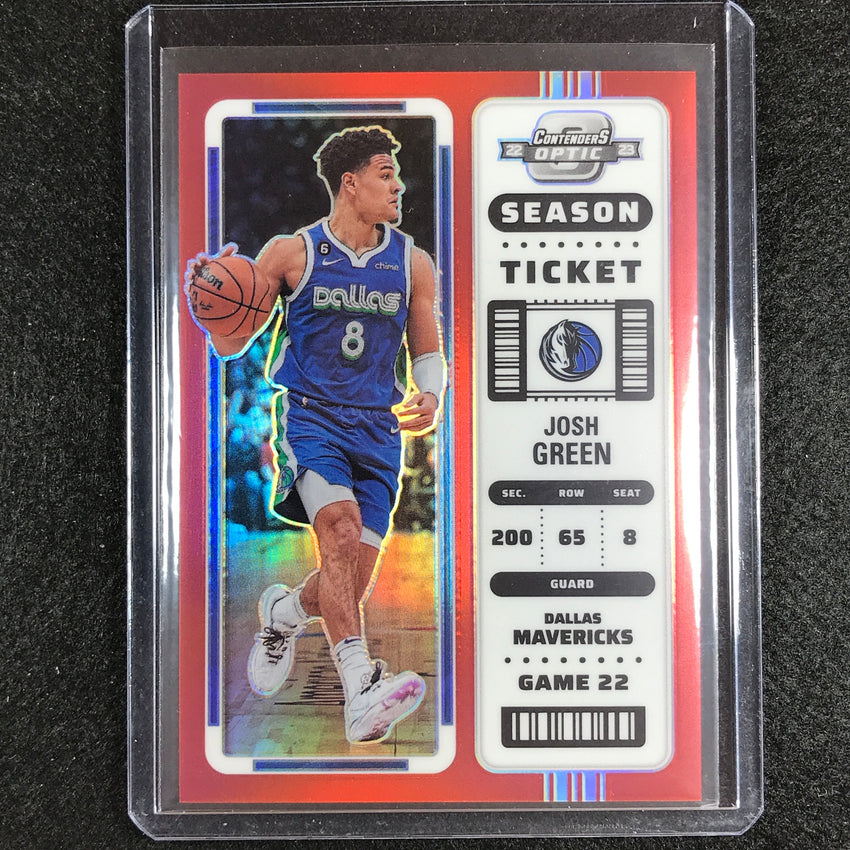 2022-23 Contenders Optic JOSH GREEN Season Ticket Red #70