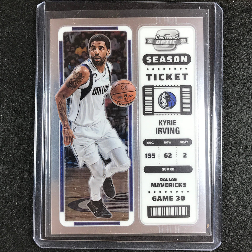 2022-23 Contenders Optic KYRIE IRVING Season Ticket Base #60