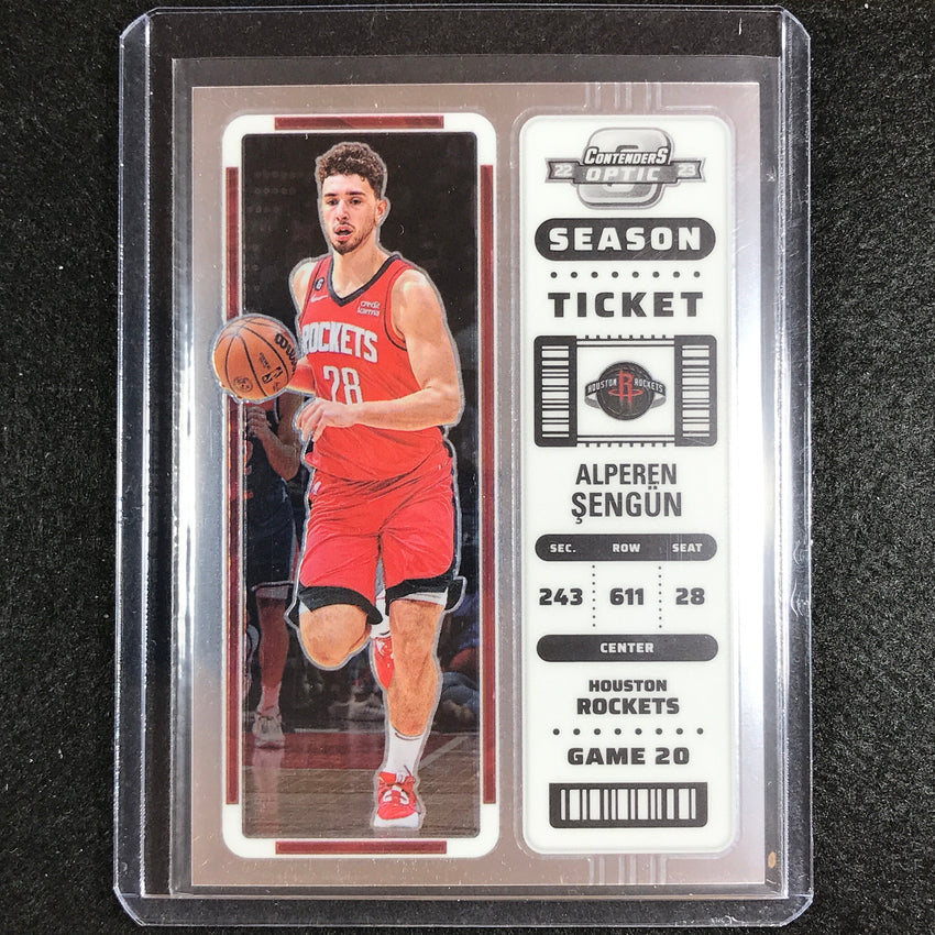 2022-23 Contenders Optic ALPEREN SENGUN Season Ticket Base #75