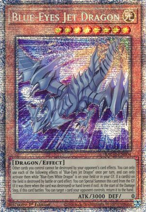 [STARLIGHT RARE] Blue-Eyes Jet Dragon - BACH-EN004 - 1st Edition