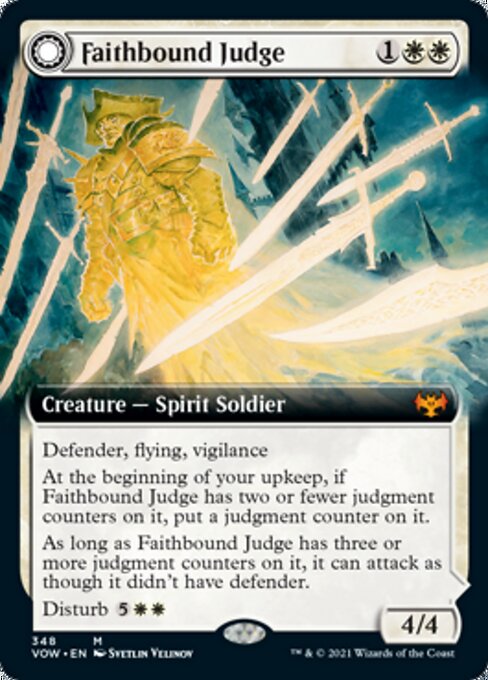 Extended Faithbound Judge // Sinners Judgment - 348 - Mythic Crimson Vow