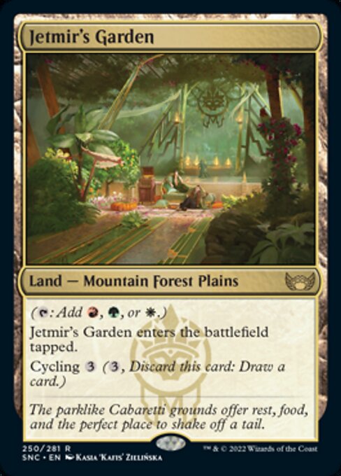 Jetmir's Garden 250/281 - Rare Streets of New Capenna