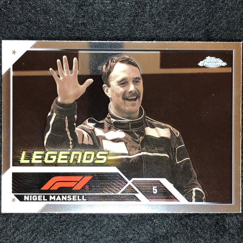 2023 Topps Chrome Formula 1 Nigel Mansell Base Legends #197