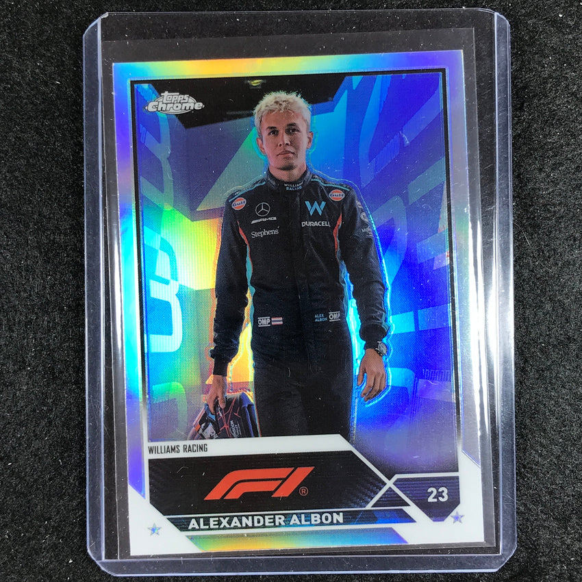 2023 Topps Chrome Formula 1 Alexander Albon Base Image Variations Sp #61