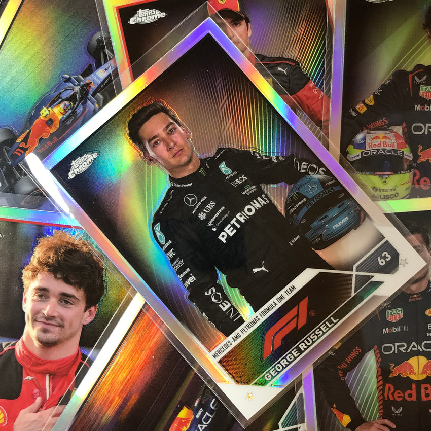 2023 Topps Chrome Formula 1 Charles Leclerc Base Refractor #166
