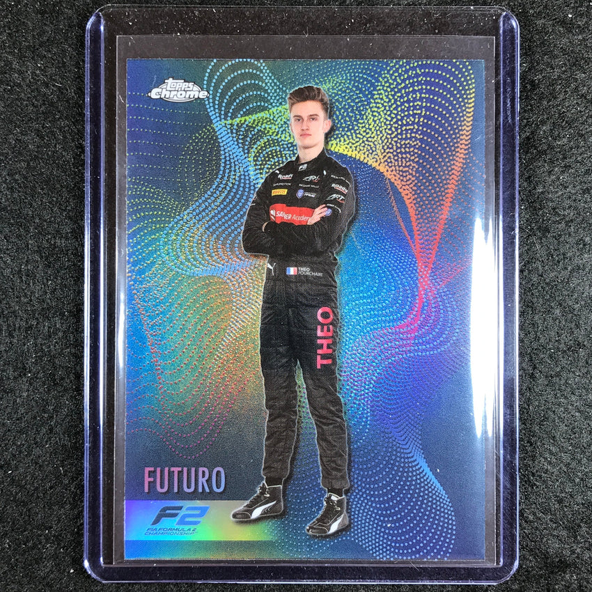 2023 Topps Chrome Formula 1 Theo Pourchaire Futuro Ssp #Tp