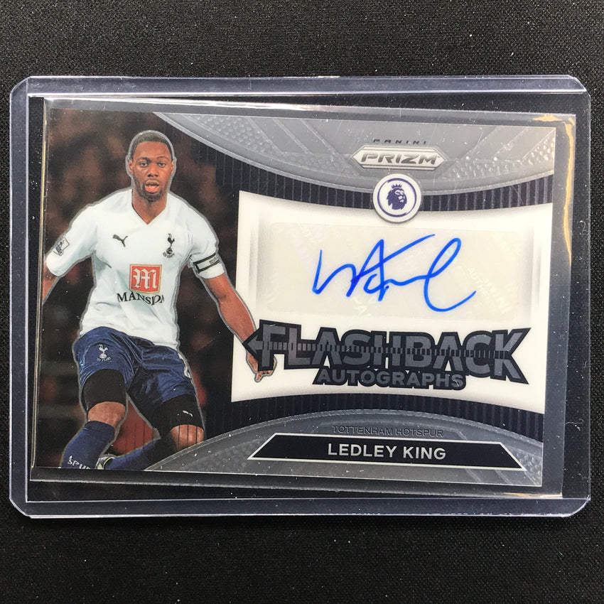 2022-23 Prizm Epl Ledley King Flashback Auto Base No Lk