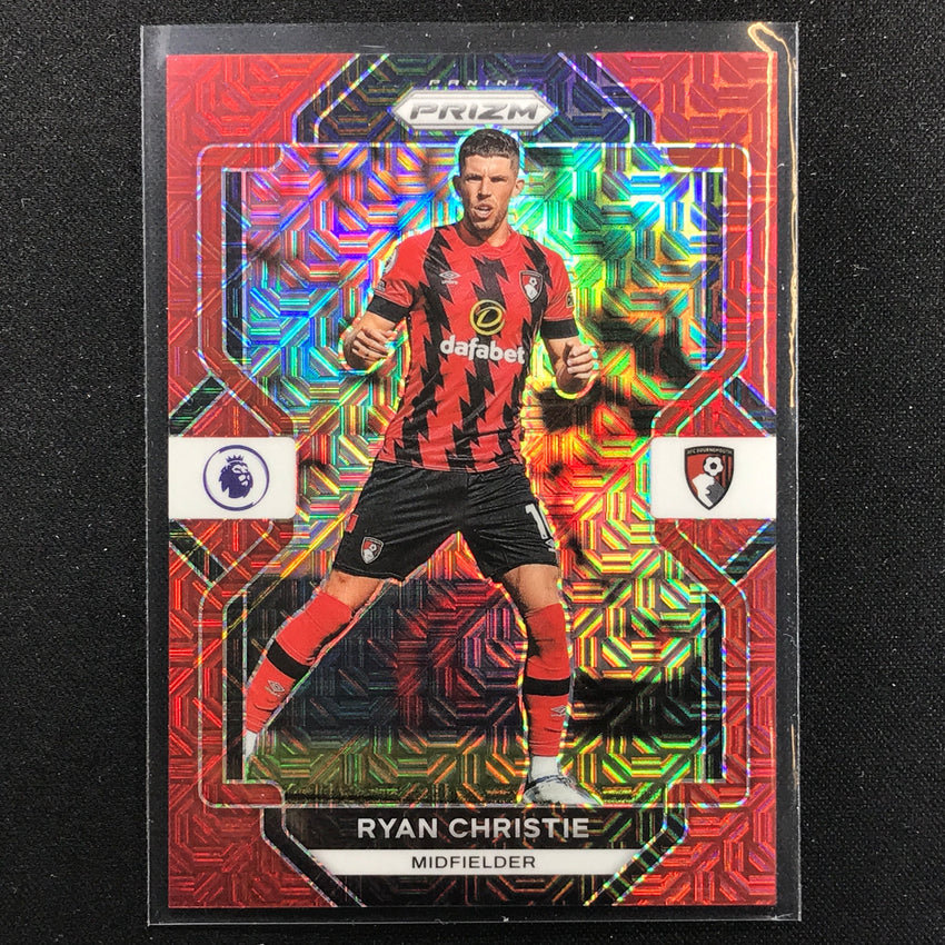2022-23 Prizm EPL RYAN CHRISTIE Red Mojo 46/99 #219