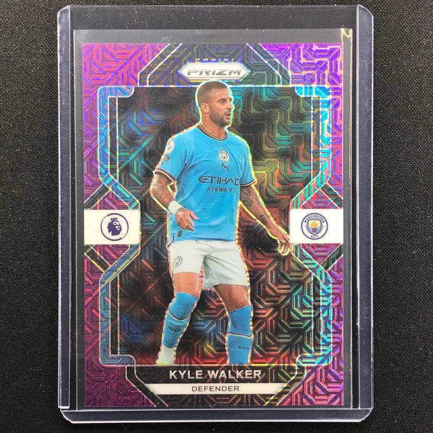 2022-23 Prizm Epl Kyle Walker Purple Mojo 20/20