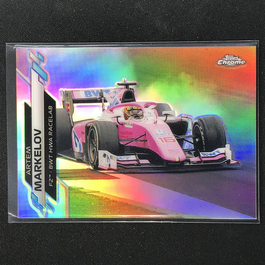 2020 Topps Chrome ARTEM MARKELOV F2 Cars Refractor #73