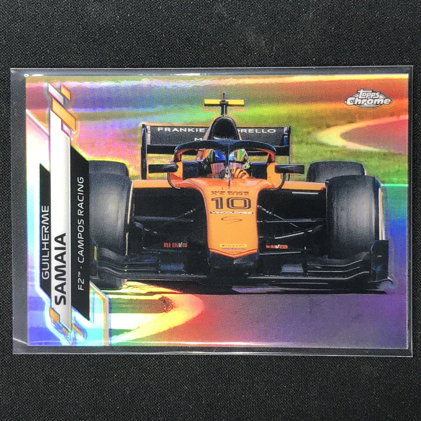 2020 Topps Chrome GUILHERME SAMAIA F2 Cars Refractor #84