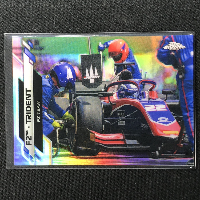 2020 Topps Chrome Trident F2 Crew Refractor No 108