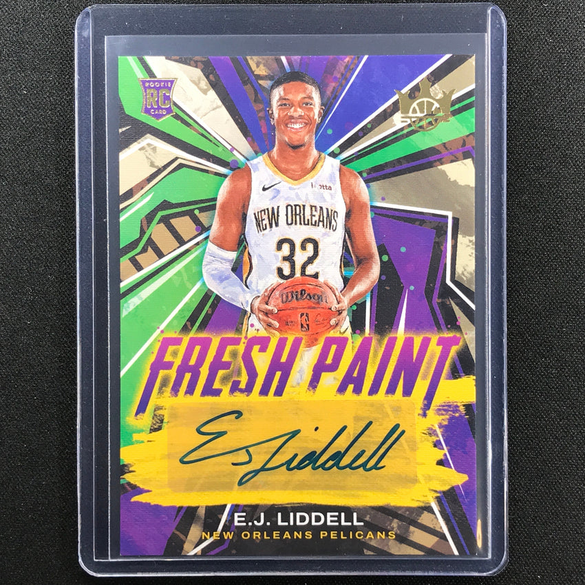 2022-23 Court Kings E.j. Liddell Fresh Paint Rookie Auto Gold 22/199