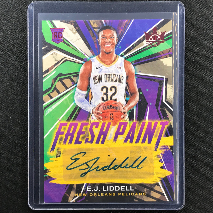 2022-23 Court Kings E.j. Liddell Fresh Paint Rookie Auto Ruby 14/99