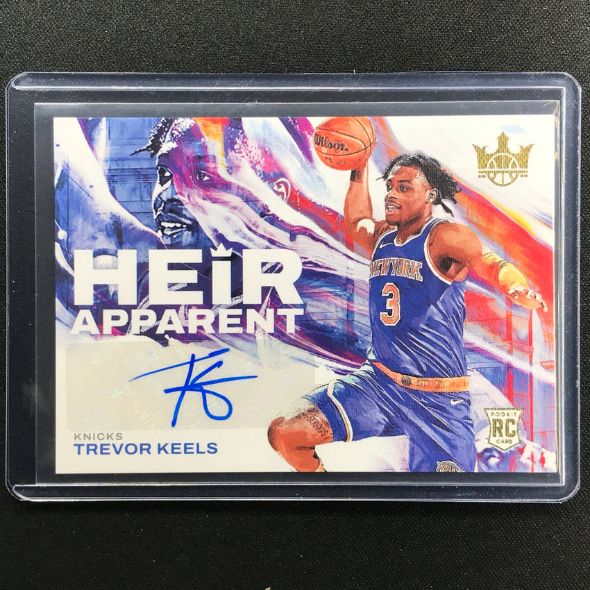 2022-23 Court Kings Trevor Keels Heir Apparent Rookie Auto Gold 5/199