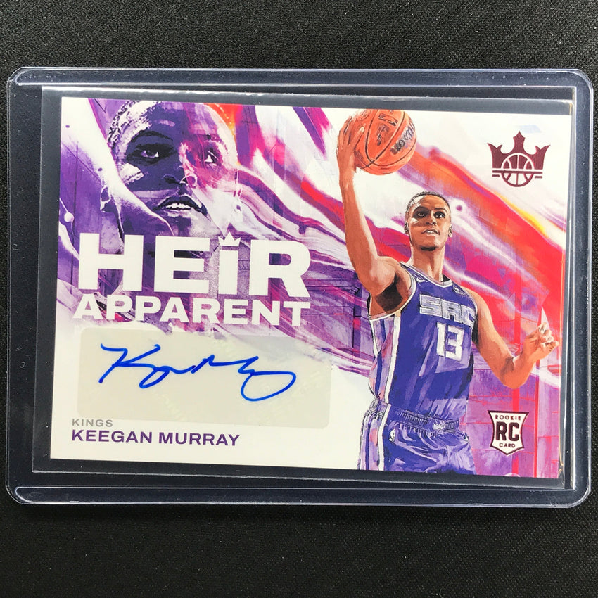 2022-23 Court Kings Keegan Murray Heir Apparent Rookie Auto Ruby 73/99