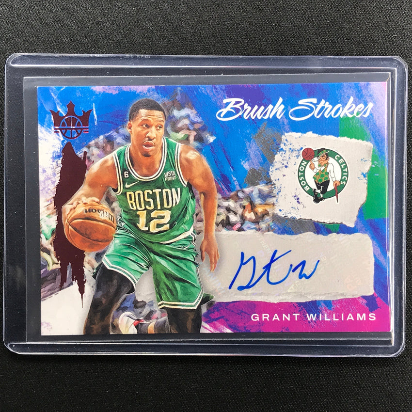 2022-23 Court Kings Grant Williams Brush Strokes Auto Ruby 1/49