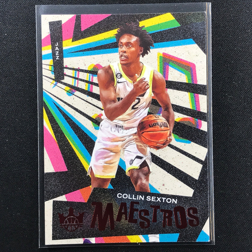2022-23 Court Kings Collin Sexton Maestros Ruby 3/149
