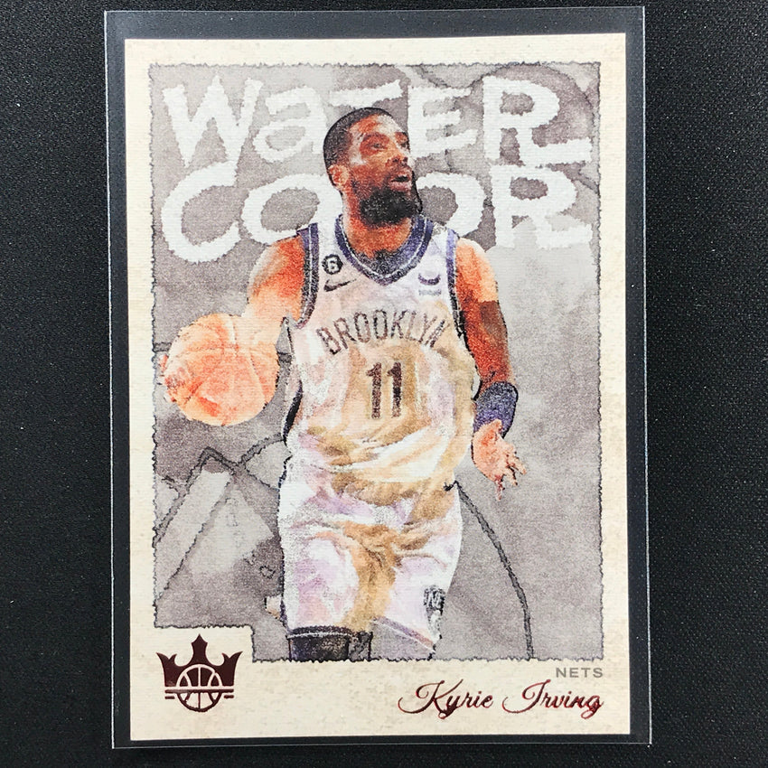 2022-23 Court Kings Kyrie Irving Water Color Ruby 7/149