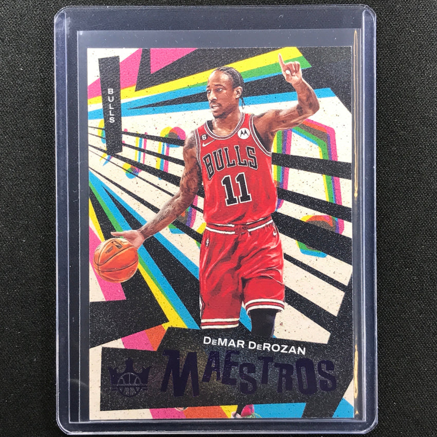 2022-23 Court Kings Demar Derozan Maestros Violet 14/49