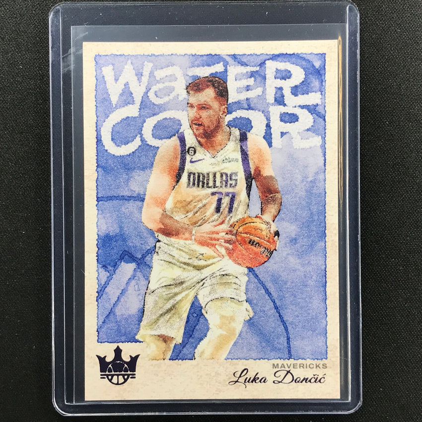 2022-23 Court Kings Luka Doncic Water Color Violet 34/49