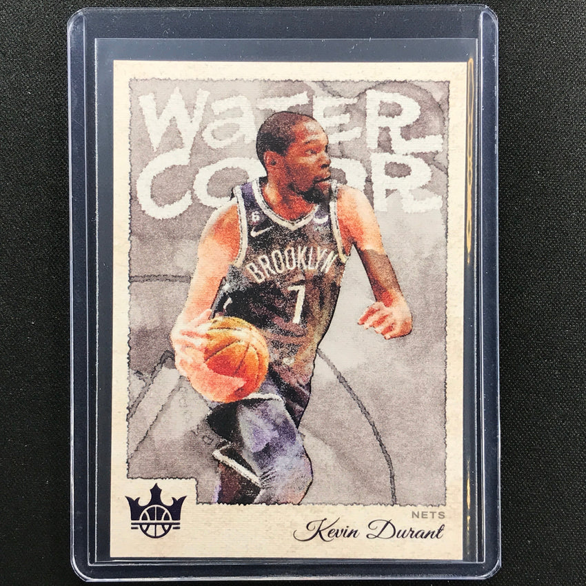 2022-23 Court Kings Kevin Durant Water Color Violet 18/49