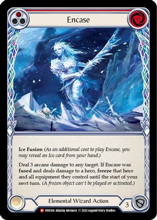 Rainbow Foil Encase - Upr104 - Majestic Uprising