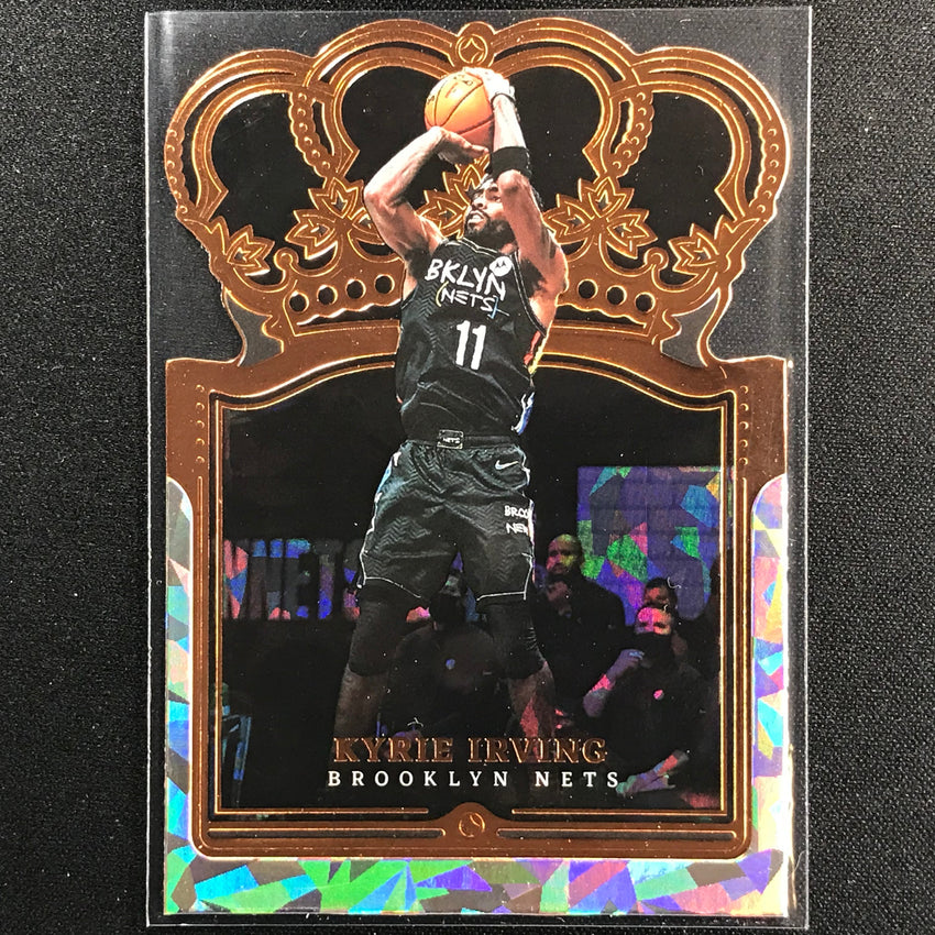 2021-22 Crown Royale KYRIE IRVING Crystal Bronze #19