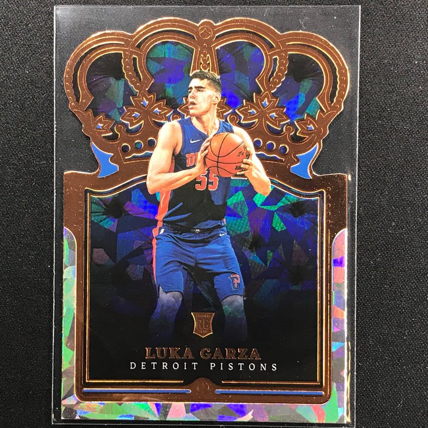2021-22 Crown Royale LUKA GARZA Rookie Crystal Bronze #27
