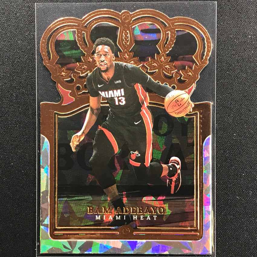 2021-22 Crown Royale BAM ADEBAYO Crystal Bronze #92